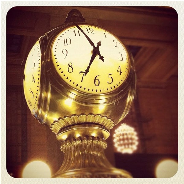Grand Central Terminal Clock Midtown East New York, NY