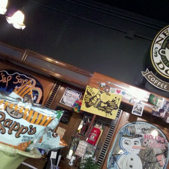 Photo taken at Nervous Dog Coffee Bar &amp; Roaster by Bridget G. on 1/9/2012