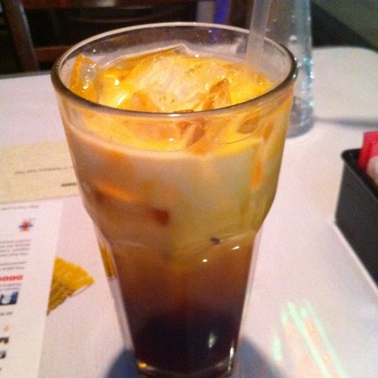 Enjoy a refreshing Thai Iced Tea!