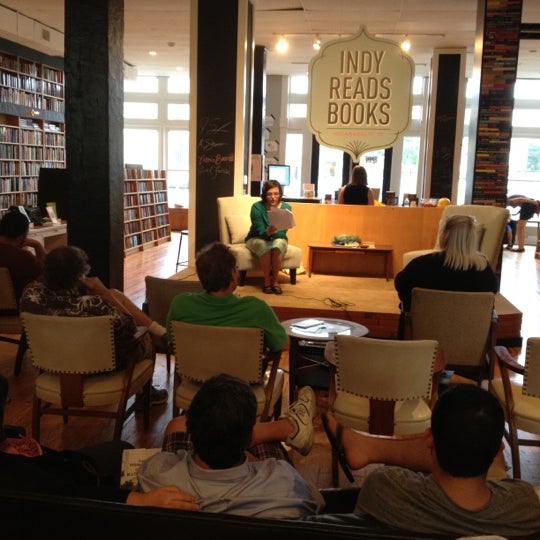Photo taken at Indy Reads Books by Kelsey T. on 7/20/2012