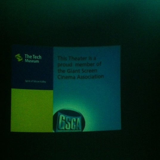 Снимок сделан в IMAX Dome Theater (at The Tech) пользователем Natty C. 3/28/2012