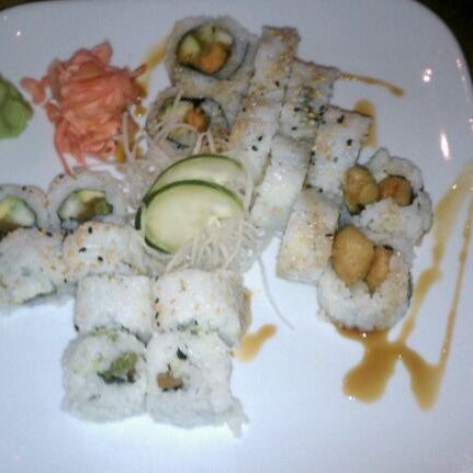 Photo taken at Sushi Blues Cafe by Tamara on 11/18/2011