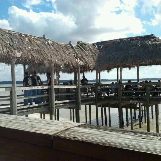 Photo taken at Gator Joe&#39;s Beach Bar &amp; Grill by Yulita O. on 11/20/2011