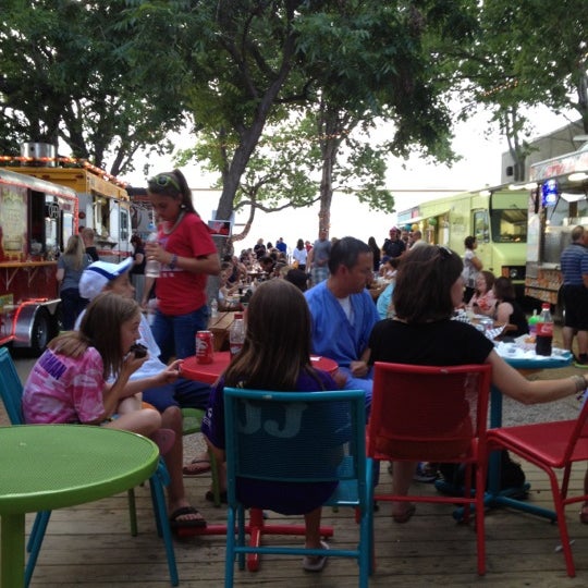 Photo taken at Fort Worth Food Park by Linda H. on 6/17/2012
