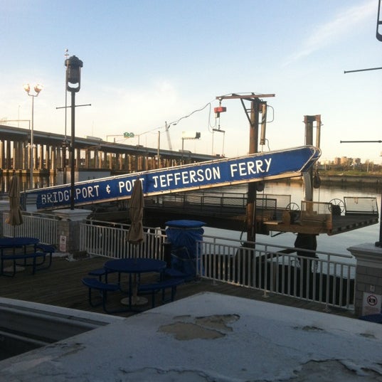 Bridgeport Ferry Terminal Pier in Downtown Bridgeport