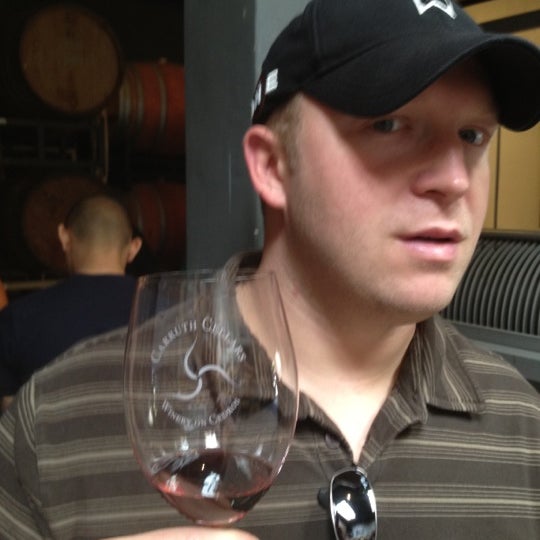Photo taken at Carruth Cellars Winery on Cedros by Jessica D. on 5/26/2012
