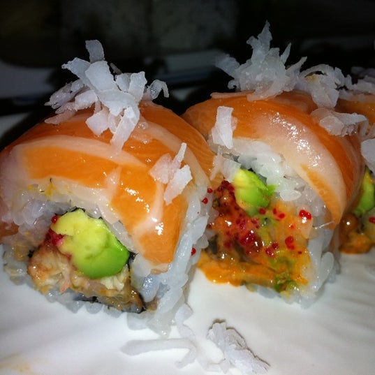 Nakashimas has new menus and new rolls. Try the Fire and Ice roll!