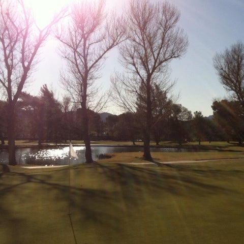 Photo taken at Westlake Golf Course by Jrod K. on 2/16/2012