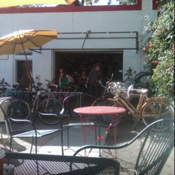 Photo taken at Velowood Cyclery by Nikole B. on 9/30/2011