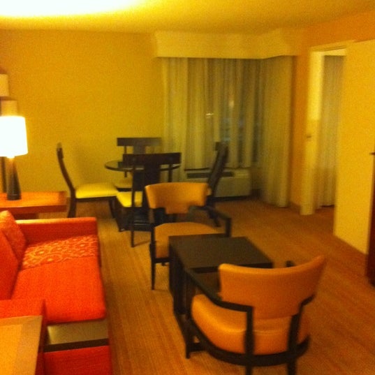 Hidden 2 room suite at less than a full Marriott! Fantastic room