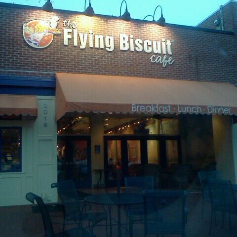 Photo taken at The Flying Biscuit by Jessica A. on 1/19/2012