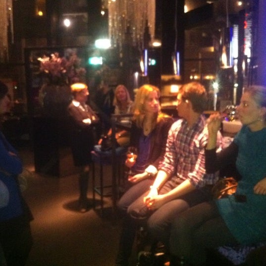 Photo taken at City Restaurant Bar Amis by Martijn S. on 1/12/2012