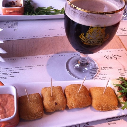 Belgian fried cheese, perfect for starter.
