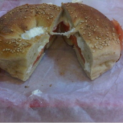 Try a toasted bagel with smoked salmon