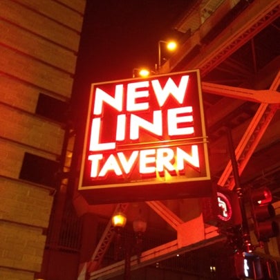 Photo taken at New Line Tavern by Rob C. on 8/4/2012