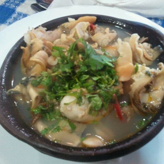Photo taken at Chilotito Marino Restaurant by Natalia K. on 3/18/2012