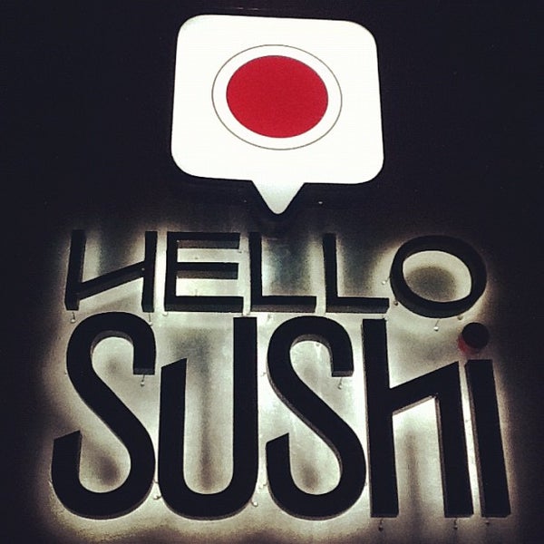 Photo taken at Hello Sushi by guss v. on 7/9/2012