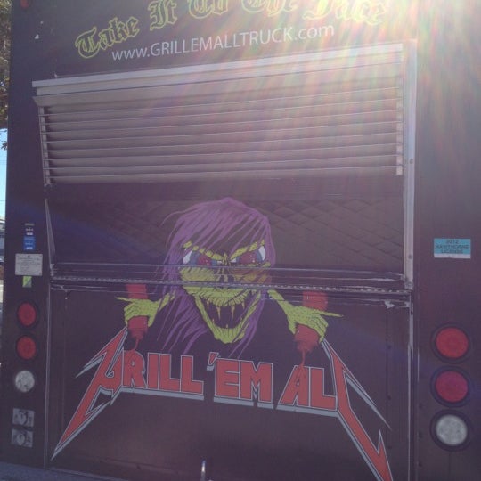 Photo taken at Grill &#39;Em All Truck by Thirsty J. on 9/1/2012