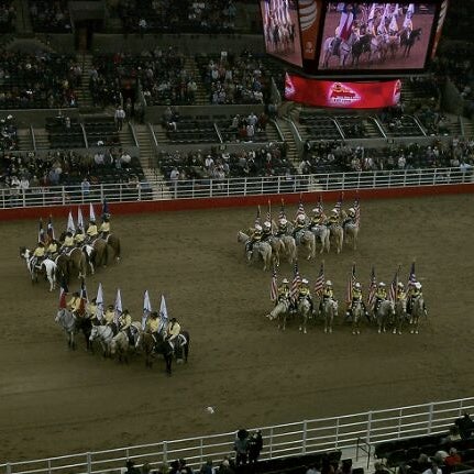Снимок сделан в The San Antonio Stock Show &amp; Rodeo пользователем Joseph C. 2/10/2012