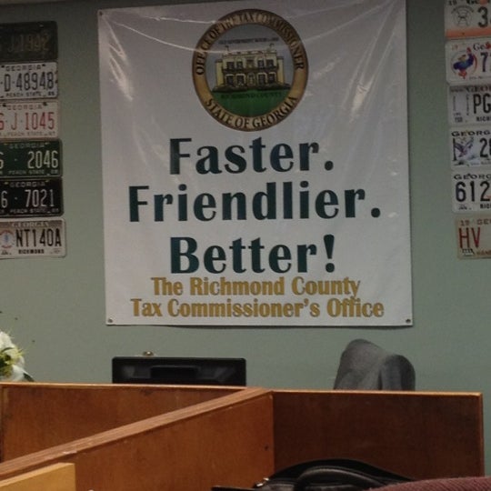 Arriba 62+ imagen augusta richmond county tag office Abzlocal.mx