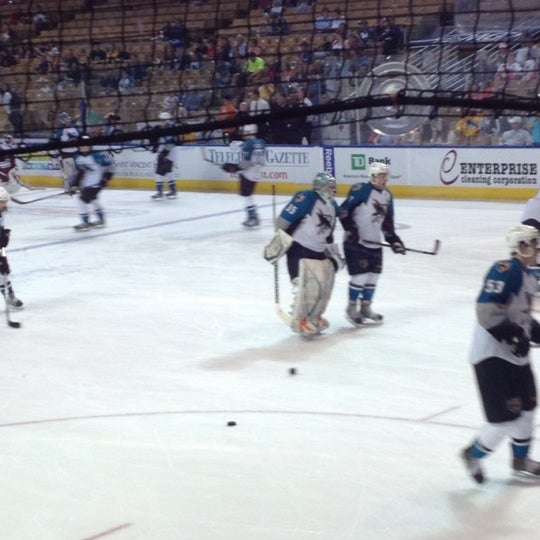 Photo taken at Worcester Sharks by Jaybo M. on 4/15/2012