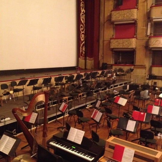 Photo taken at Teatro Verdi by Cristian C. on 4/25/2012