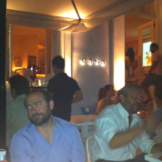 Photo taken at Casa Restaurant &amp; Cocktail Bar by Ioanna F. on 7/7/2012