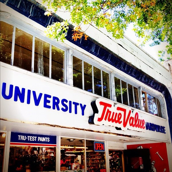 University True Value (Now Closed) Hardware Store in Seattle