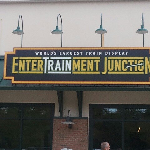Photo taken at EnterTRAINment Junction by Jeremy W. on 9/2/2012