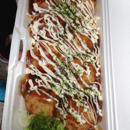 Takoyaki Tanota Truck Little Tokyo Los Angeles, CA