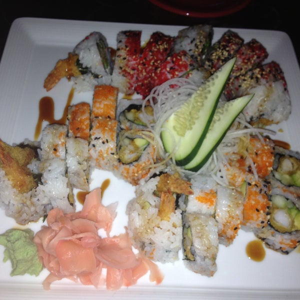 Photo taken at Sushi Blues Cafe by Brandi N. on 4/11/2013
