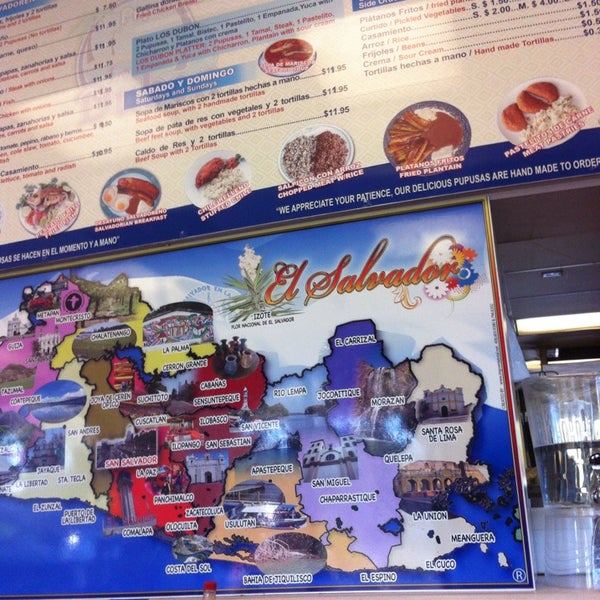 Los Dubon Pupuseria Latin American Restaurant