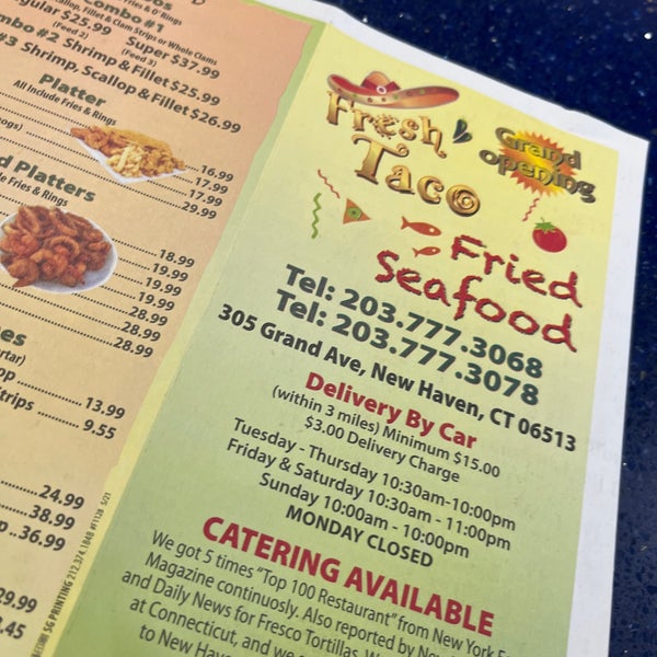 Fresh Taco Downtown New Haven New Haven, CT