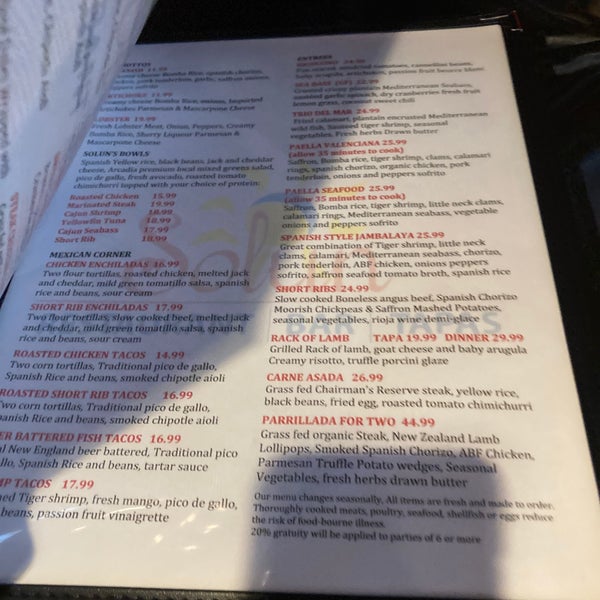 Solun Tapas - Spanish Restaurant in Woodbridge