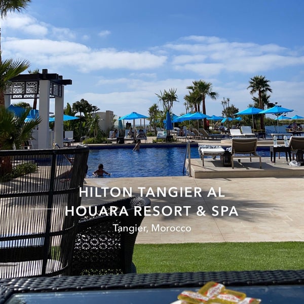 Foto tirada no(a) Hilton Tangier Al Houara Resort &amp; Spa por F em 6/27/2021