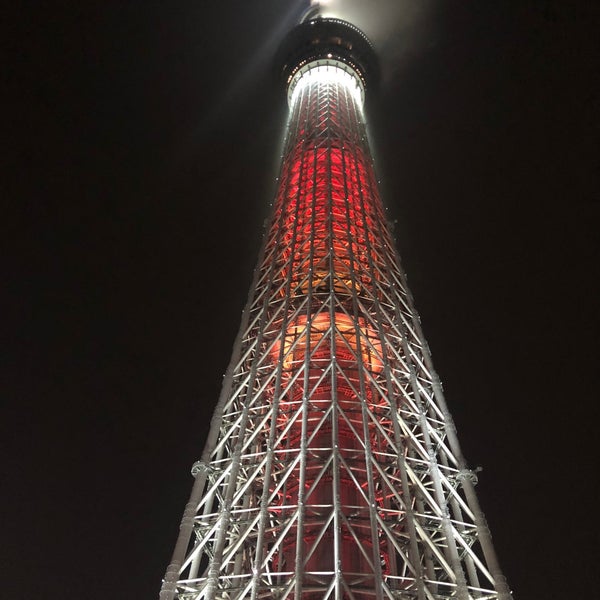 東京スカイツリー 屋外喫煙所 押上 58 Visitors