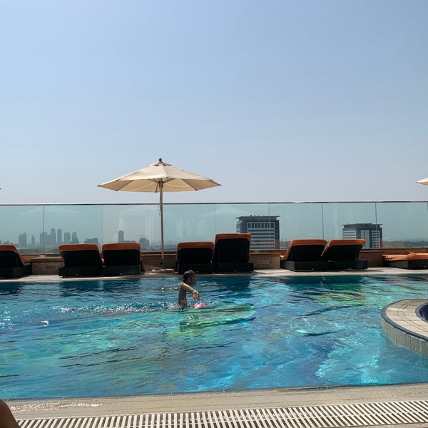 Sunset pool. Sunset pool