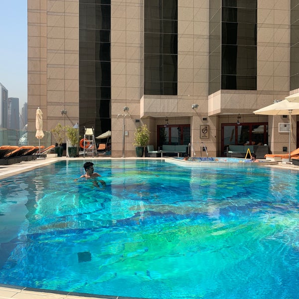 Sunset pool. Sunset pool