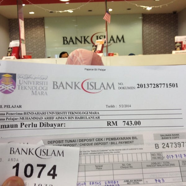tunaikan cek bank islam credit