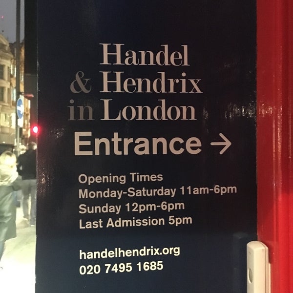 2/19/2016 tarihinde Arijana G.ziyaretçi tarafından Handel &amp; Hendrix in London'de çekilen fotoğraf