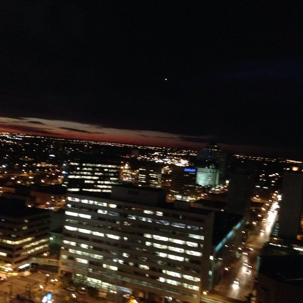 Photo taken at Radisson Hotel Winnipeg Downtown by Barry B. on 10/8/2013
