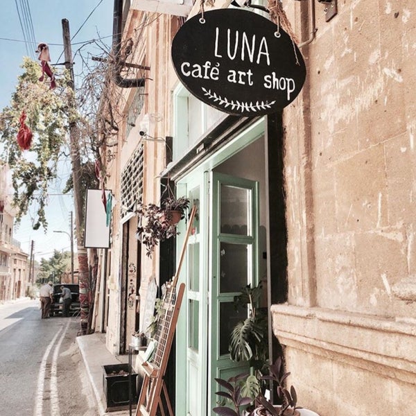 Photo taken at Luna Cafe Art Shop by Baha K. on 6/14/2018