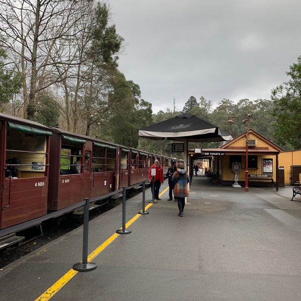 Photo taken at Belgrave Station - Puffing Billy Railway by Fenny W. on 6/18/2019