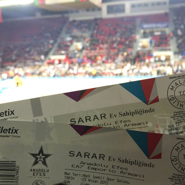 Foto diambil di Abdi İpekçi Arena oleh Damla A. pada 4/3/2015