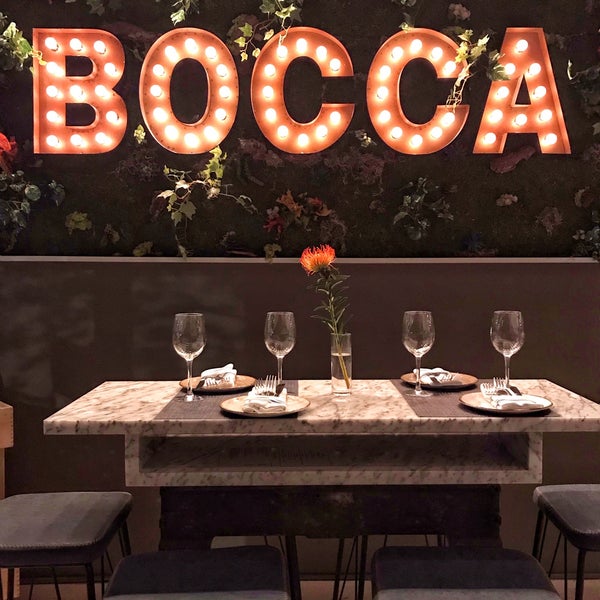 Photo taken at Bocca Restaurant by Ging P. on 11/3/2019