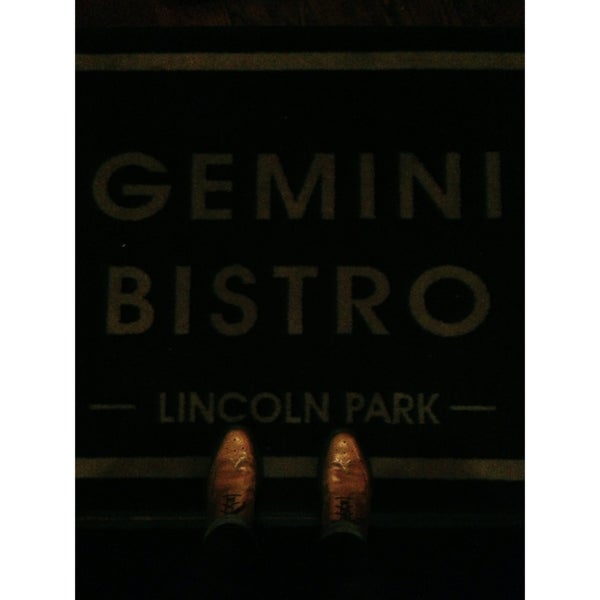 Photo taken at Gemini Bistro by William T. on 4/12/2013