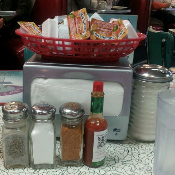 Photo taken at Hub City Diner by Ann P. on 2/23/2014