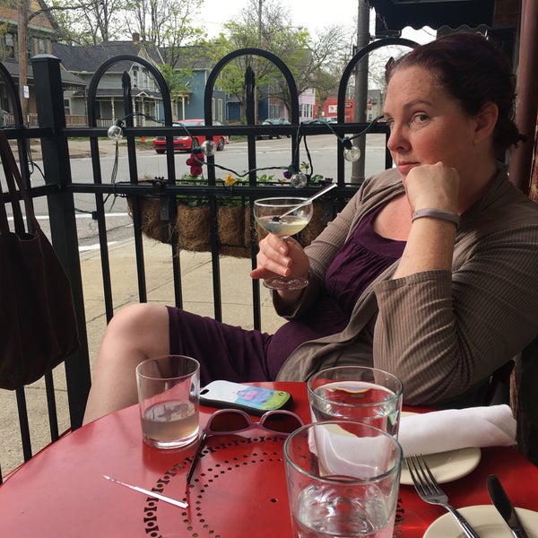 Photo taken at Le Petit Triangle Cafe by Meghan R. on 5/5/2018