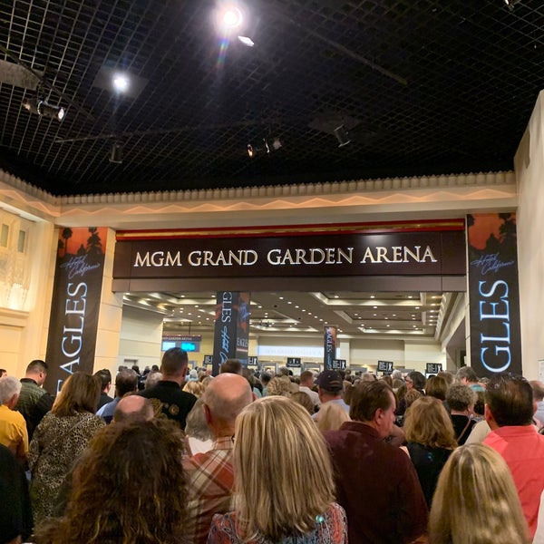 Photo taken at MGM Grand Garden Arena by Judith A. on 9/28/2019