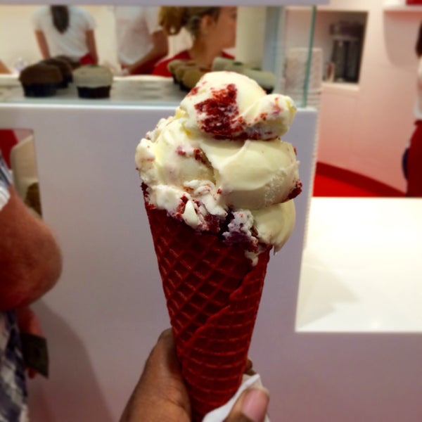 Their red velvet ice cream is to die for!